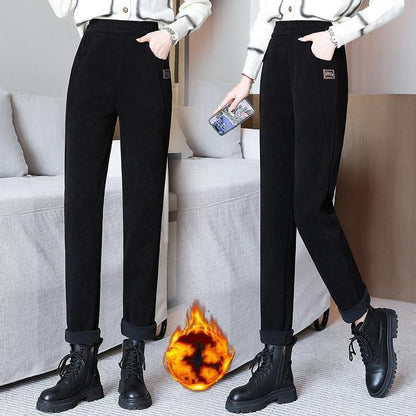 Winter Hot Sale 49% Off🔥Women's High-waist Warm Faux Fleece-lined Pants