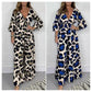 🔥Hot Sale 53% Off🍃Leopard print V-neck jumpsuit