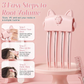 💛LAST DAY-60% OFF!!💇Wireless Heated Volumizing Root Lift Clip, Portable Travel Hair Styling Tool for Flat Fine Hair