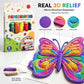 🌟Magic Puffy Pens – Draw 3D with one stroke!🎄DIY Bubble Popcorn Drawing Pens