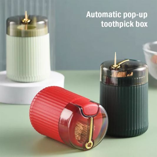 🥰Limited Christmas Sale 49% Off🥰Pop-up Automatic Toothpick Dispenser【Buy 2 get 1 free（3pcs）】