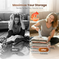 🔥 50% OFF | Travel Vacuum Storage Bags with Electric Pump – Save 75% Space Easily