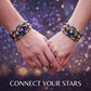 💥Last Day – 50% OFF☪️Glow-in-the-dark Leather Zodiac Sign Bracelet For Men and Women (6.9/8.1 inches)♑️