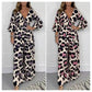 🔥Hot Sale 53% Off🍃Leopard print V-neck jumpsuit
