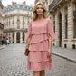 💕This Summer Special Offer-50% Off💃Women's Elegant Layered Ruffle Sleeve Dress
