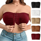 💕Hot Sale 49% OFF🔥Plus Size Strapless Front Buckle Breathable Bra