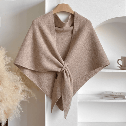 🎈Flash Sale⚡50K+ ☁️Women's Solid Color Wool Blend Shawl