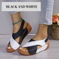 💥Clearance Sale-60% Off 🏆Women's Ultra Comfortable Slope Heel Orthopaedic Sandals