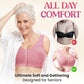 ⏳Hot Sale Only £7.99!!!🖤⏰Comfortable Wireless Front Closure Breathable Cotton Lifting Bra for Seniors