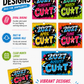 🔥60% OFF🌟2027 Year of the Cunt Wall Calendar – Bold Graffiti Humor Calendar📆