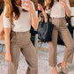 👖2025 HOT SALE-50% OFF💷Stretch Twill Cropped Wide Leg Pants