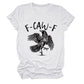 🔥Clearance Sale-50% Off✨Humorous Crow Graphic T-Shirt – Say It With a Caw!