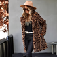 🥰2025 New Fashion-50% Off💖Women's Leopard Print Mid-Length Jacket