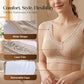 💗LAST DAY - BUY 1 GET 1 FREE🌹Pure Cotton Buttonless Comfy Lifting Bra