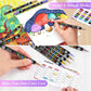 🎁Children's Day gift-50% Off🌈Dual Tip Acrylic Paint Pen Marker - 24/48/72/120Colors