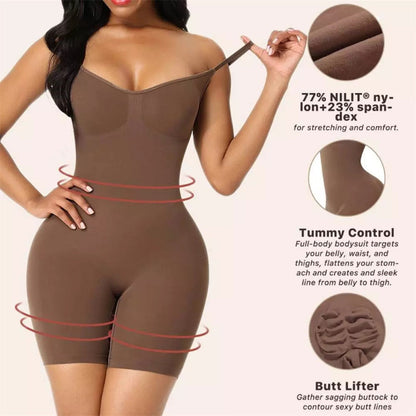🔥HOT SALE 50% OFF💞Tummy Tuck & Hip Lift Traceless One-piece Shapewear