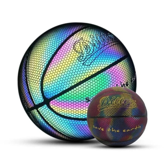 Christmas Gifts-HOLOGRAPHIC REFLECTIVE GLOWING BASKETBALL