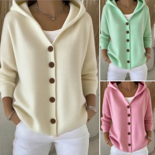 💕Flash Sale-50% Off🩷Nylah -Sweet Color Comfortable Long Sleeve Cotton Cardigan