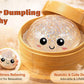 🔥Last Day 60% OFF✨Dumpling Squishy Steamer Blind Box Surprise Squeeze Fun