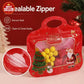 🎁70% OFF!!!-Ready for Christmas!🎅Easy Fill, Easy Seal🎄Bestseller Self-Sealing Christmas Candy & Cookie Bags with Santa Claus and Snowman Designs🎅⛄