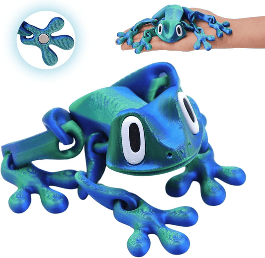 🎉Cute 3D Printed Magnetic Frog Toy