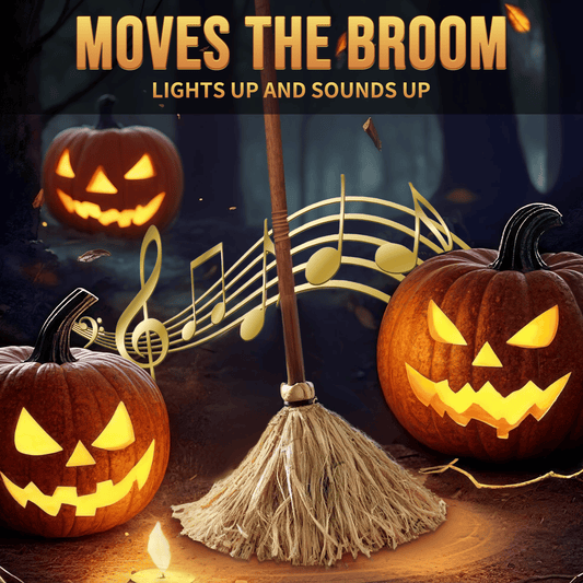 🔥Last Day 49% OFF - ✨Spooky Sounds Dancing Broom