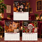 Tipsy Cats 2027 Wall Calendar - Funny Drunken Wine‑Loving Cat Monthly Wall‑Hanging Calendar, Humorous Cat Art, Sunday‑Start Spiral Calendar, Fun Gift for Cat & Wine Lovers