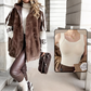 ❄️ Women’s Mink Fur Hooded Zip-Up Coat – Plush Warm, Effortless Style for Winter Daily & Casual Outings
