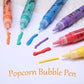🖍️Christmas Hot Sale 50% OFF🌈Magic Puffy Bubble Pens, Heat Activated Popcorn Pens DIY 3D Art Marker for Kids Crafts