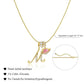 💖Last Day 50% OFF✨Gold 3-Layering Initial A-Z Letter Pendant Necklaces