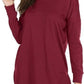 🔥Best Seller-50% OFF🎀Round Neck Casual Solid Color Top