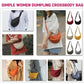 💐Simple Women Dumpling Crossbody Bag✨ Buy 2 Get 10% off & Free Shipping