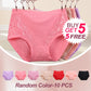 🎁Plus Size High Waist Leak Proof Cotton Panties