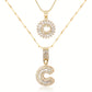 🎁Best Seller-50% OFF💖2 Pack - Initial Letter Pendant Necklaces