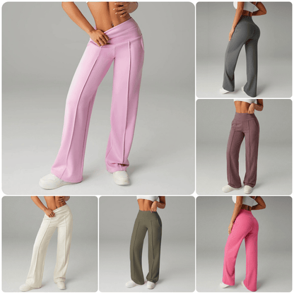 💗Spring Sale-50% OFF💐Women's Plain Loose Straight Leg Pants