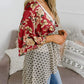 💐2026 SPRING SALE - 60% OFF!🌸Women's Floral Kimono Ruffle Sleeve Tie Cardigans Flowy Boho Loose Cover Ups