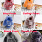 🎄💕Hot Christmas Sale 49% OFF🎁Handmade Soft Bunny PomPom Charms🐰