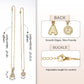 🎁Best Seller-50% OFF💖2 Pack - Initial Letter Pendant Necklaces