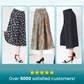 🔥Hot Sale🔥Women's High Elastic Waist Pleated Chiffon Wide Leg Culottes