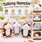 🎁Hot Sale-70% OFF🐹Talking Hamster Plush – repeats whatever you say, auto head-shaking, hilarious fun for kids & adults.🎁