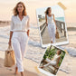 🌸Spring Sale-50% OFF🍀Women's Elastic Waist Cotton Linen Casual Pants