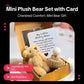 🎁Gift Idea-50% OFF🧸Handmade Mini Plush Teddy Bear in Box