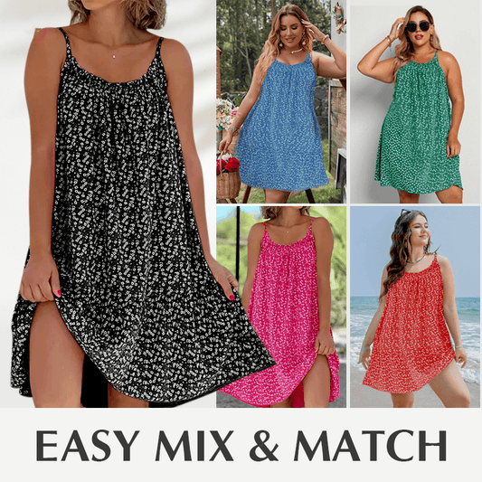 🌸Summer Hot Sale-50% Off🔥Floral Printed Camisole Dress