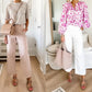 👖2025 HOT SALE-50% OFF💷Stretch Twill Cropped Wide Leg Pants
