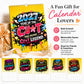 🔥60% OFF🌟2027 Year of the Cunt Wall Calendar – Bold Graffiti Humor Calendar📆