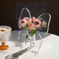 💐2026 HOT SALE-50% OFF🦋 Transparent Butterfly Vase – crystal-clear plastic with a stable base.