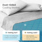 ❄️Hot Summer Sale - 50% OFF⭐Double Sided Cooling Throw Blanket, 1 Count Summer Cold Air Conditioning Blanket