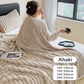 🥰Mild Winter Sale💕Super Soft Fur Ribbed Fleece Throw Blanket