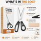 🥳2026 HOT SALE💞50K+ SOLD!✨ Serrated Sewing Scissors – Sharp, No Fray