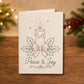 🌲🪡Christmas Hand Embroidery Card DIY Kit | Stitch Your Way Into the Christmas Spirit ✨🎁